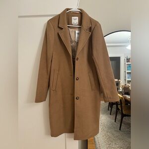 Abercrombie & Fitch Women's Wool-Blend Dad Coat